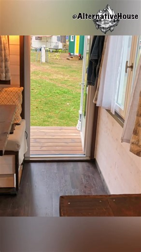 Many tiny homes use 80% less energy, and produce 90% less waste during construction. Some are even fully off-grid, powered by solar panels and rainwater systems. | Alternativehouse