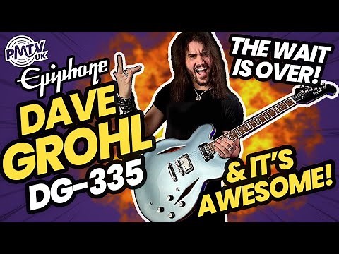 Unboxing & Rocking Out On The NEW Epiphone Dave Grohl Signature DG-335!