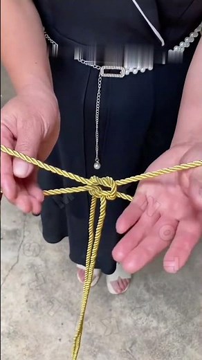 TIE A KNOT RIGHT, AND YOU’LL SEE THE DIFFERENCE !!! #knots #knottying #knotskill #knotskills #knot