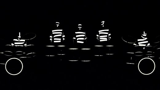 Light up your week with Blue Man Group's music video for our original track "The Forge" 💡✨ | Blue Man Group