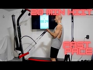 Bowflex Workout - 20 min HIIT! Upper body exercises. Chest, Back, Biceps Triceps & Abs. PR1000 Blaze
