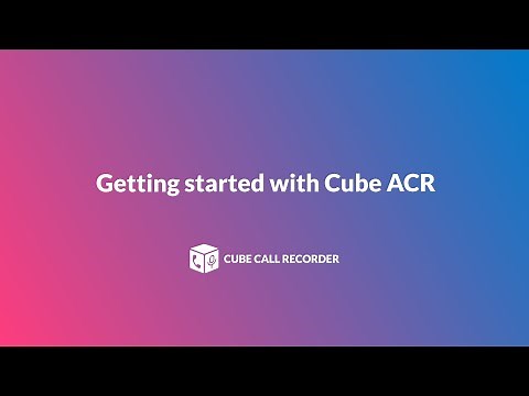 Getting Started with Cube ACR