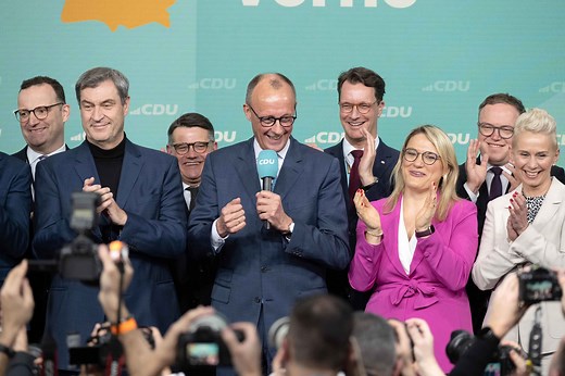 CDU/CSU wins the Bundestag elections