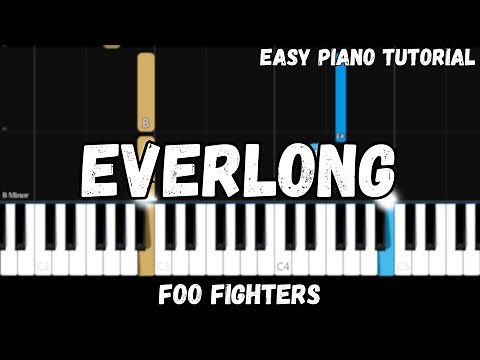 Foo Fighters - Everlong (Easy Piano Tutorial)