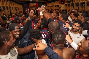 "Unbelievable team win. This is probably the best game we've played this year, and that's a tribute to you guys. We've got to keep it going." | Houston Texans