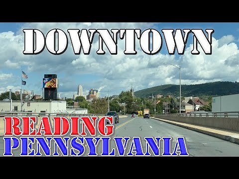Reading - Pennsylvania - 4K Downtown Drive