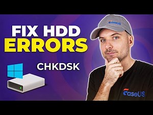 How to Fix Hard Drive Errors With CHKDSK