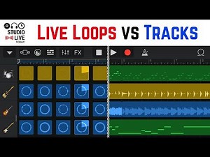 How to use Live Loops and Tracks view in GarageBand iOS? (iPad/iPhone)