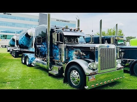 2025 Great Salt Lake Truck Show - Custom Big Rig Trucks from all over the USA (4K)