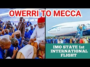 Owerri to Mecca? Imo State's First International Flight Shocks Nigerians | IGBO AREA TV Exclusive