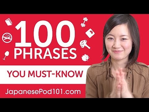 100 Phrases Every Japanese Beginner Must-Know