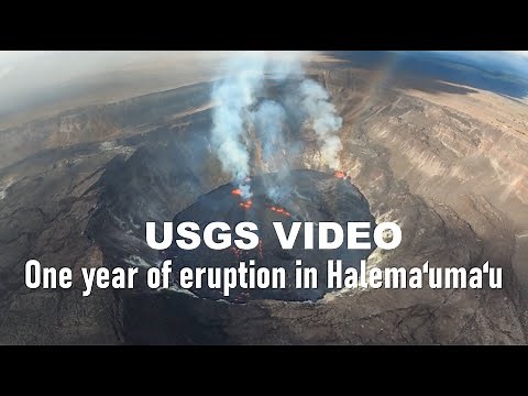 September 29, 2022 — One year of eruption in Halema‘uma‘u, Kīlauea
