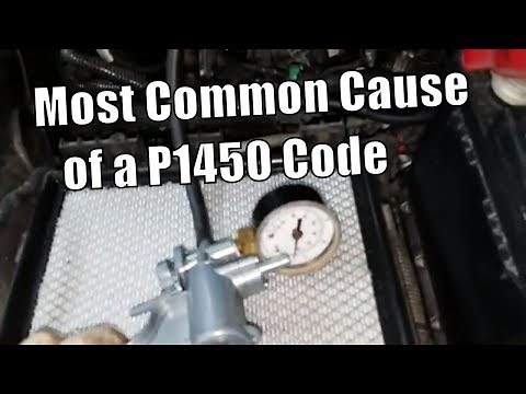 Ford P1450 Fuel Tank Vacuum "Most Common Cause" & How to Test