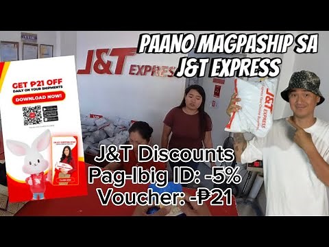 PAANO MAGPADALA SA J&T EXPRESS 2024! HOW TO SHIP USING J&T APP! (Walk-in/Regular) J&T UNLI VOUCHER