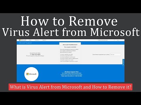 How to Remove Virus Alert from Microsoft?