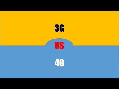 Difference Between 3G and 4G | 3G vs 4G