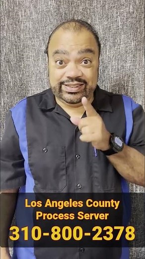 LA Process Server Serving Small Claims Documents FAST