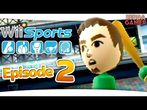 Wii Sports Nintendo Wii Gameplay Walkthrough Part 2 - Baseball!