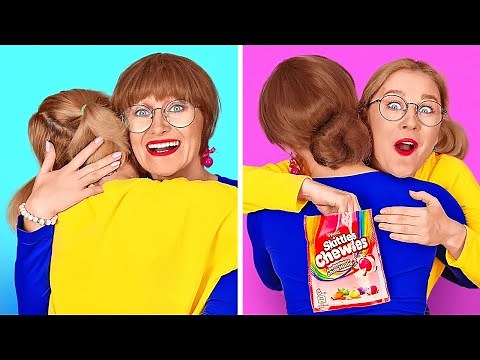 HOW TO BRING CANDIES AND FOOD ANYWHERE || Funny Food Hacks by 123 GO!