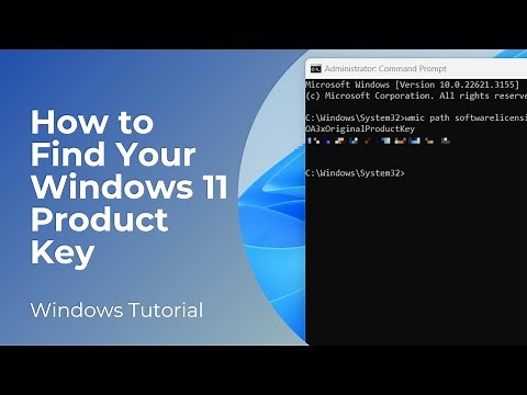 How to Find Your Windows 11 Product Key