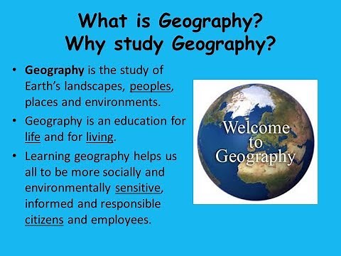 What is Geography