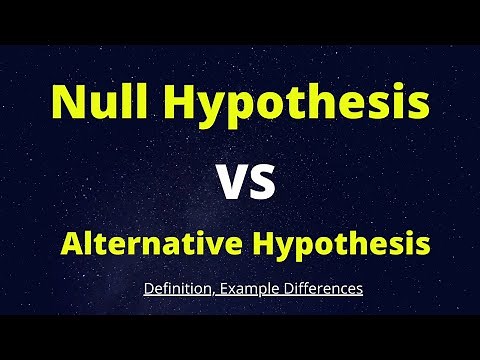 Difference Between Null and Alternative Hypothesis | Example | Definition | Step by step Guide