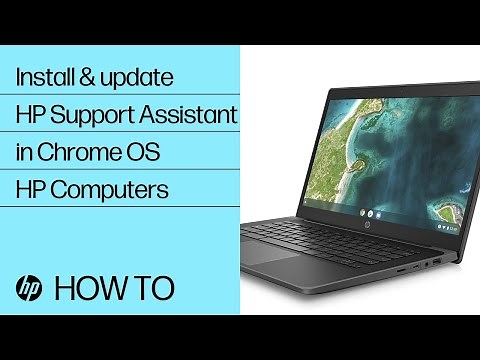 How to install and update HP Support Assistant in Chrome OS | HP Computers | HP Support