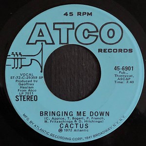 Cactus - Bringing Me Down