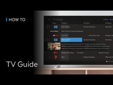 How To - The New TV Guide