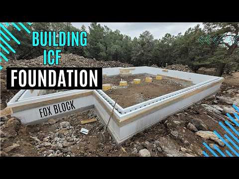 Epic Construction: ICF Foundation Building and Pouring!