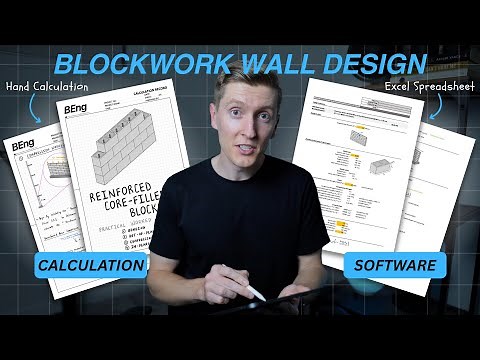 How To Design a Reinforced Masonry Blockwork Wall For Beginners