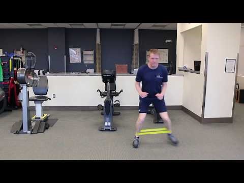 Side Step Exercise Demonstration