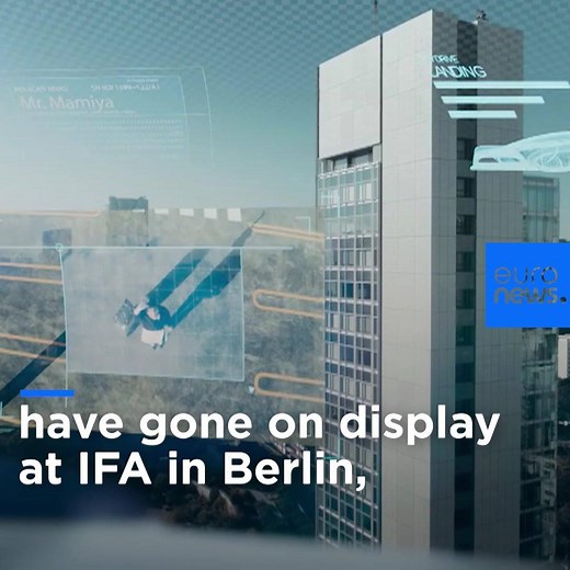 SCI-TECH | Future trends in consumer electronics and home appliances have gone on display at one of the world’s leading trade shows – IFA in Berlin. From smart trousers to flying taxis, we went along to find out more. | Euronews English