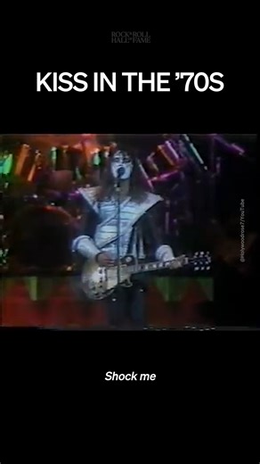 In 1977, KISS ruled the world. We're honoring the legacy of the great rock innovator Ace Frehley, whose explosive guitar work and electric energy helped launch 2014 Inductees Kiss into the stratosphere. Rewind to Ace in his prime, delivering vocals and guitar licks on “Shock Me." | Rock & Roll Hall of Fame