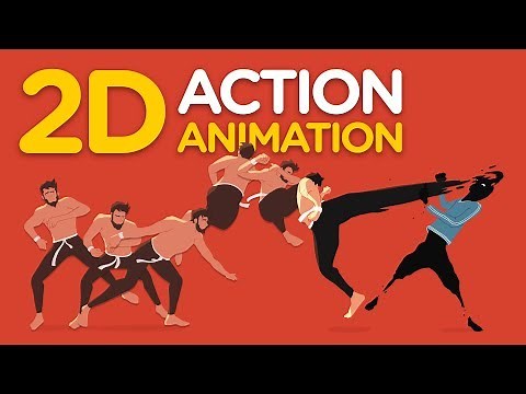 2D Action Animation - Full Process