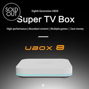 2020 UNBLOCK TECH UBOX8 TV BOX - 8th Generation Ubox Box