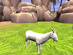Angry Goat Simulator 3D - Mad Goat Attack - Play Now on Y8.com