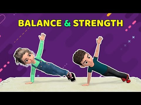 10 SUPER FUN CORE EXERCISES FOR KIDS – BALANCE & STRENGTH