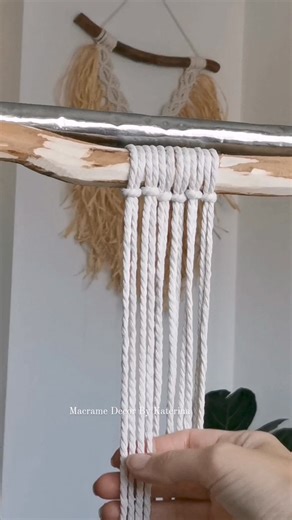 Macrame tutorial BERRY KNOT #MACRAMETUTORIAL #MACRAMEPATTERN #KNOTS #KNOTT #CRAFTINGLOVE #CRATER | Macrame Decor By Katerina