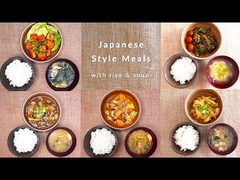 5 Easy & Simple Japanese style meals 🍚🥢