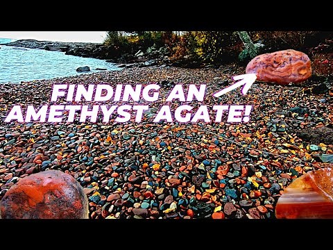 Exploring for Lake Superior Agates // Rockhounding for gems