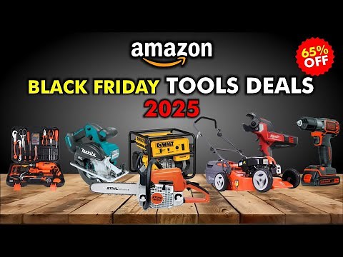 30 EARLY Amazon BLACK FRIDAY 2025 – Best TOOL DEALS (With Prices)