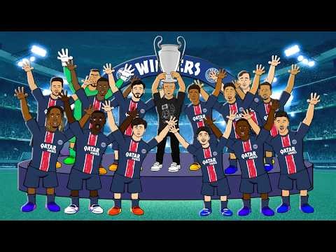 PSG WIN THE CHAMPIONS LEAGUE🏆 5-0 vs Inter Milan Goals Highlights