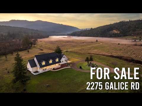 2275 Galice Road • 74-Acre Southern Oregon Waterfront Ranch | Merlin, OR | Ranch For Sale