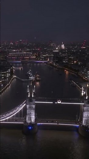 Tower Bridge in London - A Must-See Landmark! travel guide #shorts