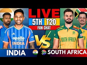 LIVE: India vs South Africa 5th T20I | Live Cricket Score & Commentary | IND VS SA Live Today