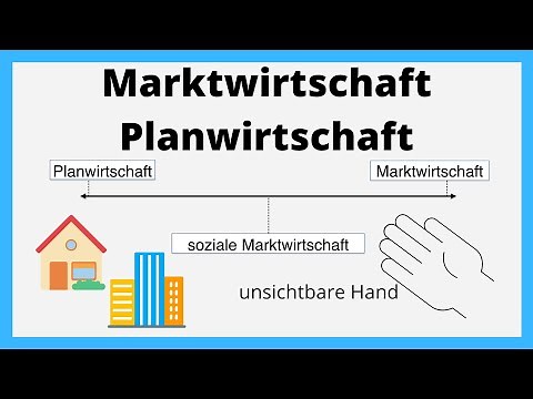 Market economy and planned economy | Adam Smith's invisible hand | simply explained