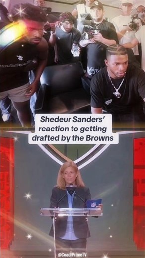SHEDEUR SANDERS NFL DRAFT 2025 DRAFTED BY THE CLEVELAND BROWNS
