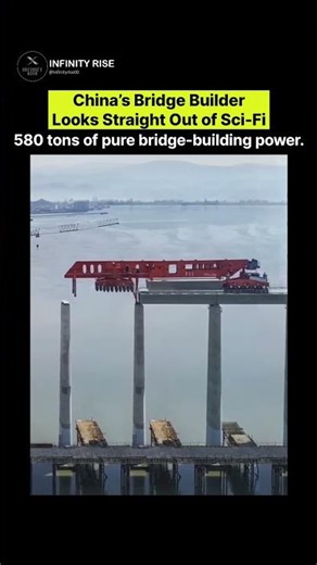 China’s Insane Bridge Builder Machine — Sci-Fi Meets Engineering