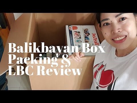 Singapore OFW - Packing My Balikbayan Box + LBC Review